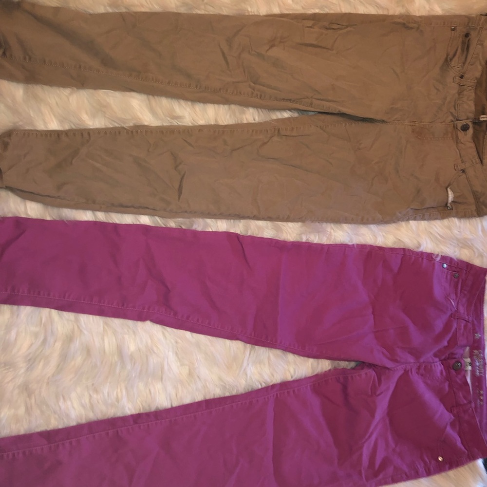 Celebrity pink jeans